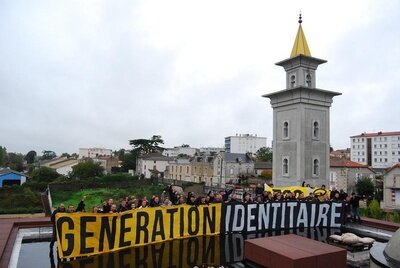 SCANDALE : Génération Identitaire condamné à plus de 40 000 euros d’amende pour l’occupation du chantier de la mosquée islamiste de Poitiers !